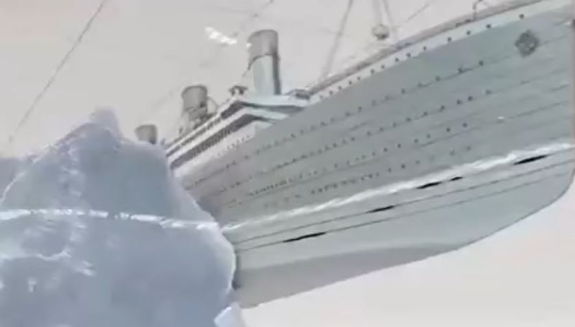 Animation shows terrible moment how the Titanic sank 1