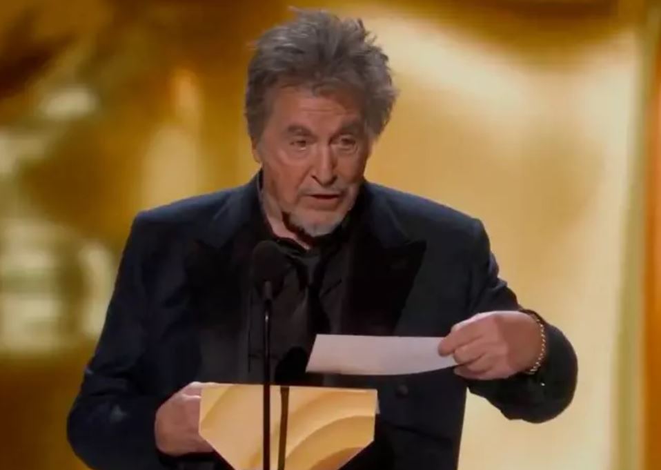 Al Pacino explains why he didn’t read all 10 Best Picture nominees at the Oscars 2