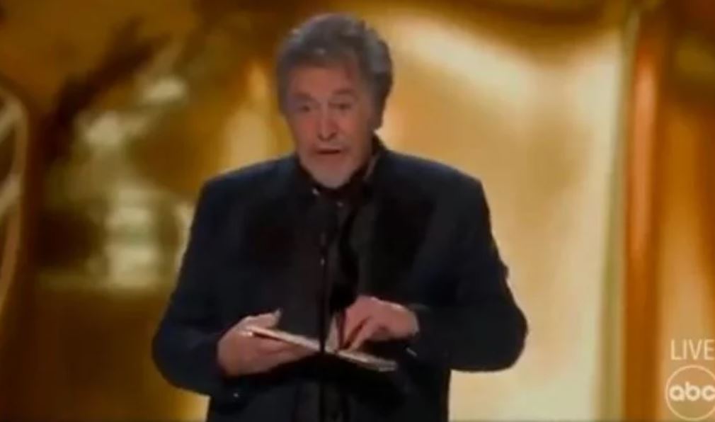 Al Pacino explains why he didn’t read all 10 Best Picture nominees at the Oscars 4