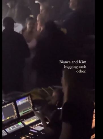 Kim Kardashian and Bianca Censori spotted together at Kanye West Concert 4