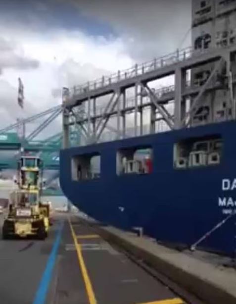 Dali container ship reportedly crashed into Baltimore bridge also collided with a dock in Antwerp in 2016 8