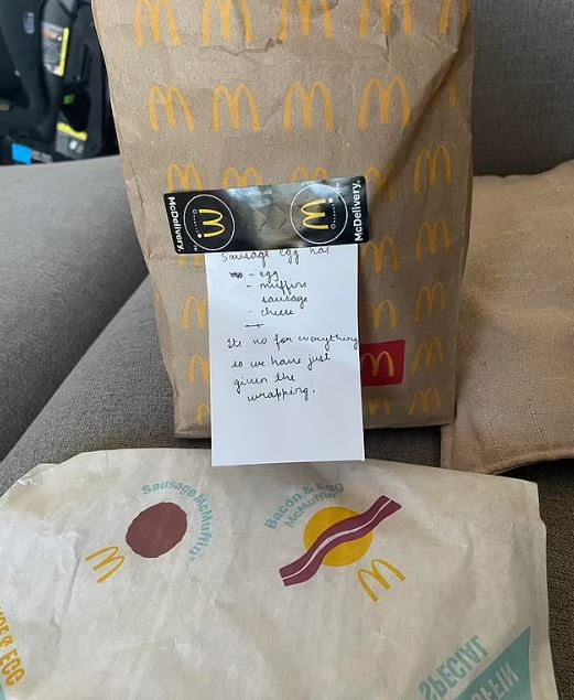 Pregnant woman angry and hungry after McDonald's staff note on her order 3