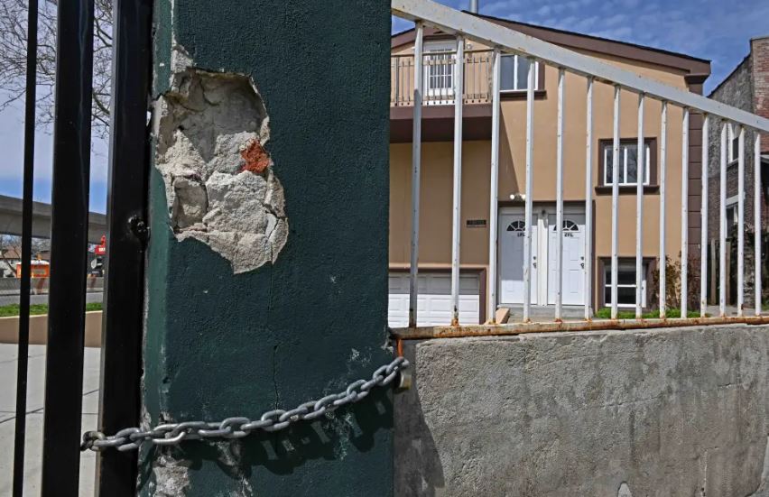 Juliya Fulman and Denis Kurlyand incurred $4,000 in bills after being sued by the squatters. Image Credits: Gregory P. Mango