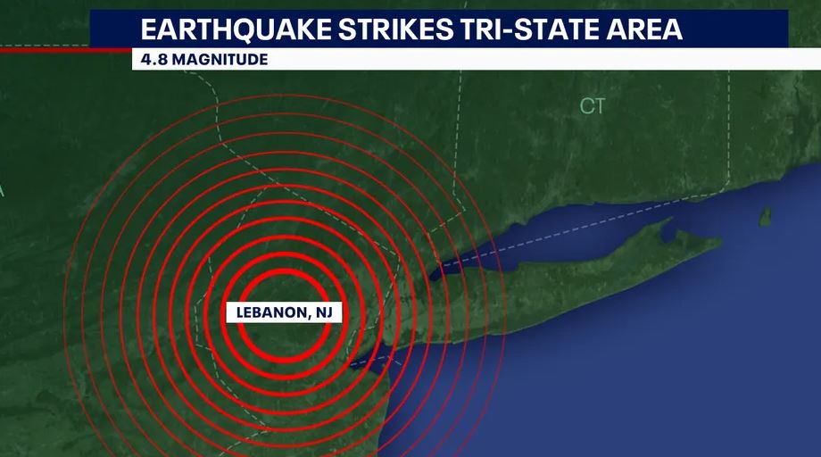Earthquake hits NYC: Magnitude 4.8 quake causes ground shaking 3