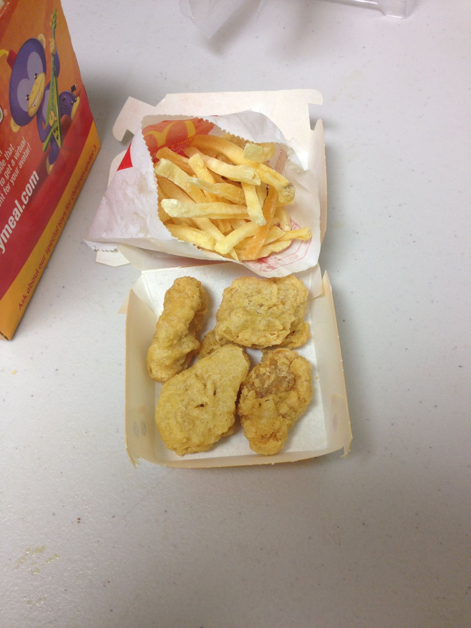 Woman stunned after showing a McDonald's meal looks like after keeping it for six years 3