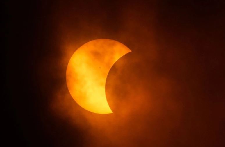 Various theories circulated after the eclipse, including it signifying the end of the world. Image Credits: Getty