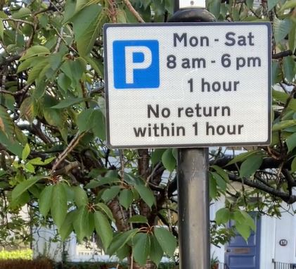  People are just understanding what the 'No Return Within One Hour' road sign actually means 2