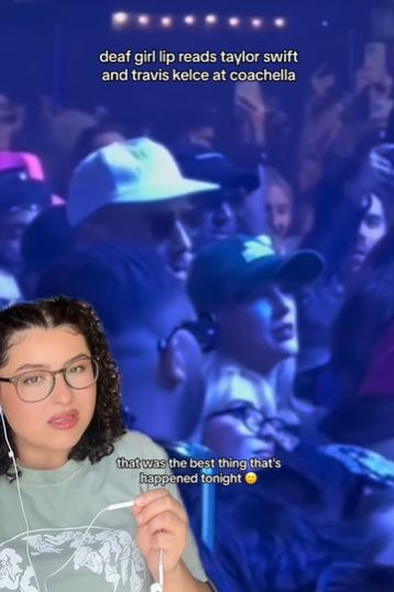 Lip reader reveals what Taylor Swift said to Travis Kelce in viral moment at Coachella 1