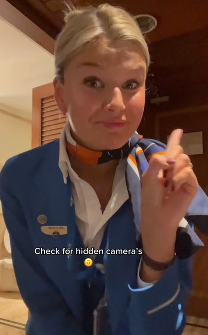  Flight attendant reveals how to spot hidden spy cameras in hotel room security 1