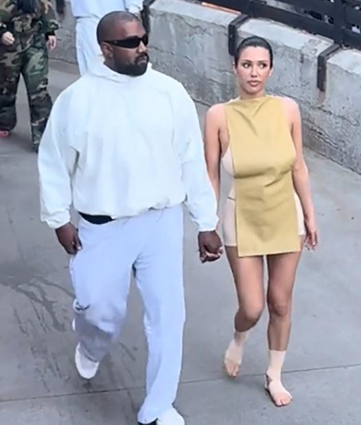 Kanye West wife, Bianca Censori, spotted going barefoot during Disneyland visit 4