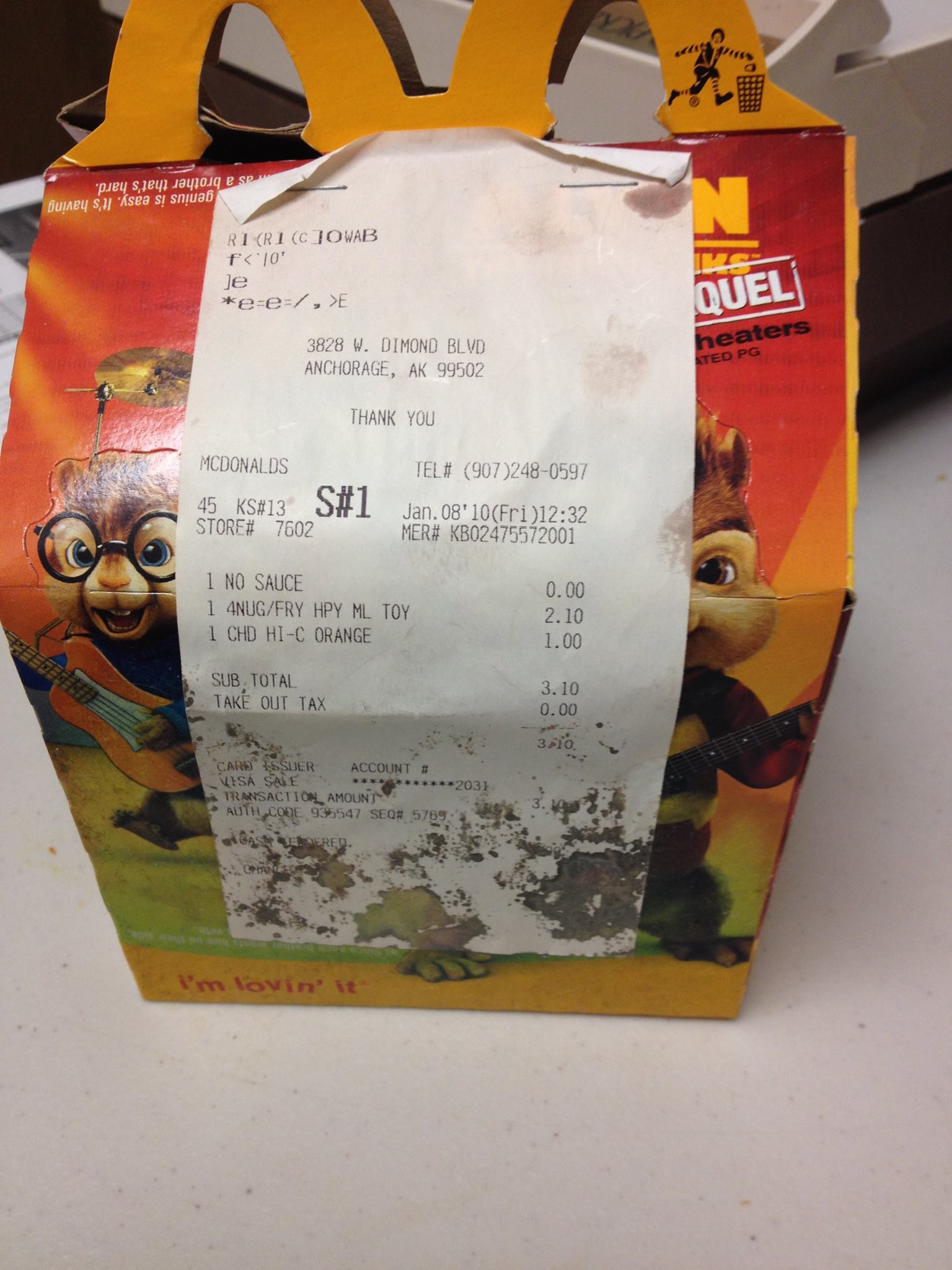 McDonald's food shows minimal decomposition after years. Image Credits: @Jennifer Lovdahl/Facebook