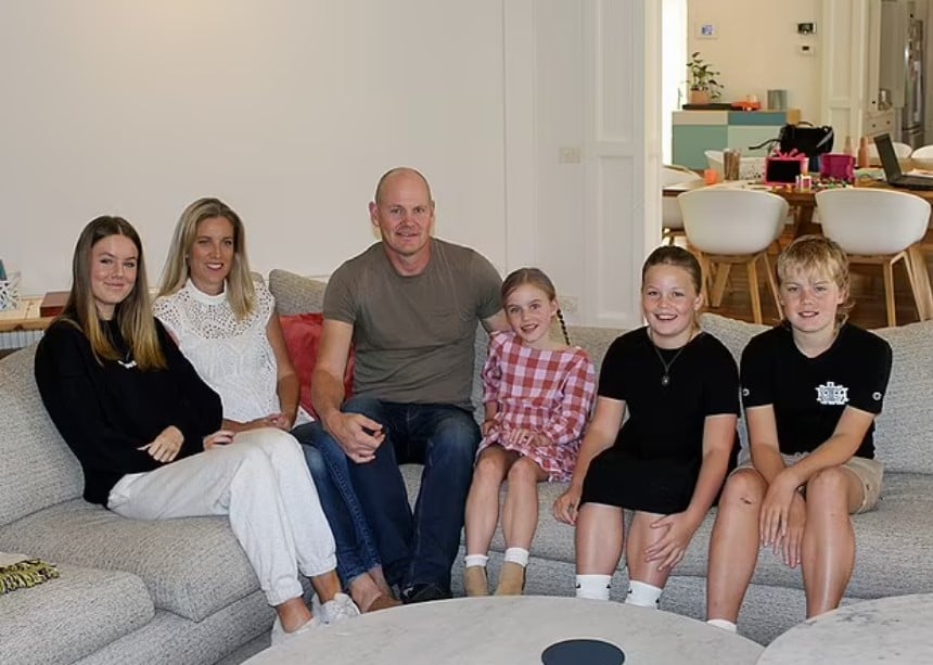McLellan and her siblings pooled their pocket money and followed their father's investment guide to purchase their first property. Image Credits: Facebook