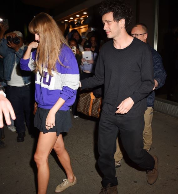 Matty's family supports him amidst the speculation surrounding Swift's album. Image Credits: Getty