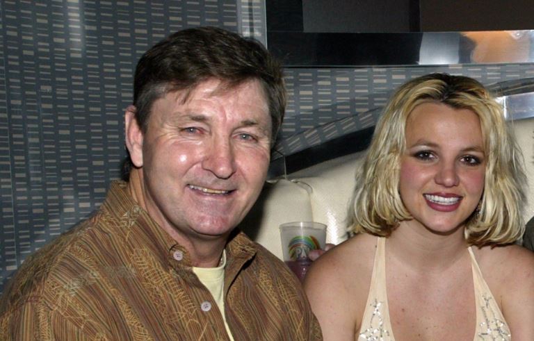 Relationship strained as Jamie gains guardianship over Britney in 2008. Image Credits: Getty