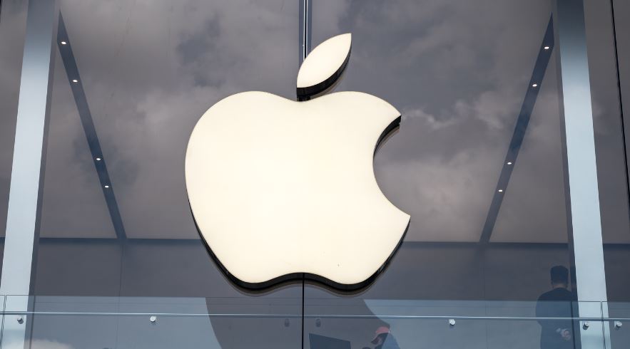 Apple's bitten logo, born in 1976, quickly became iconic in tech. Image Credits: Getty