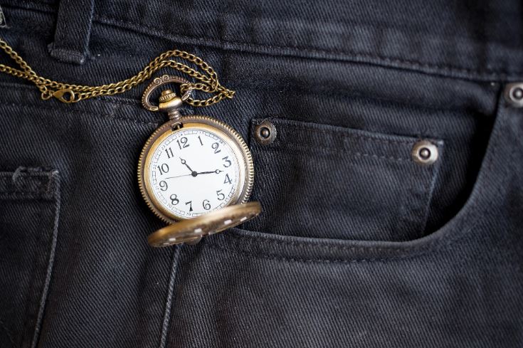 The small pocket served cowboys as a secure place for pocket watches during rugged horseback rides. Image Credits:  Getty