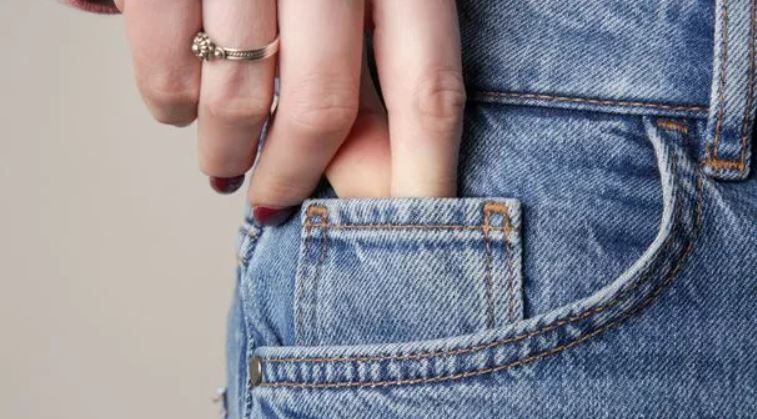 Levi's historian Tracey Panek traced the small pocket's origin to the oldest pair of Levi's jeans in 1879. Image Credits:  Getty