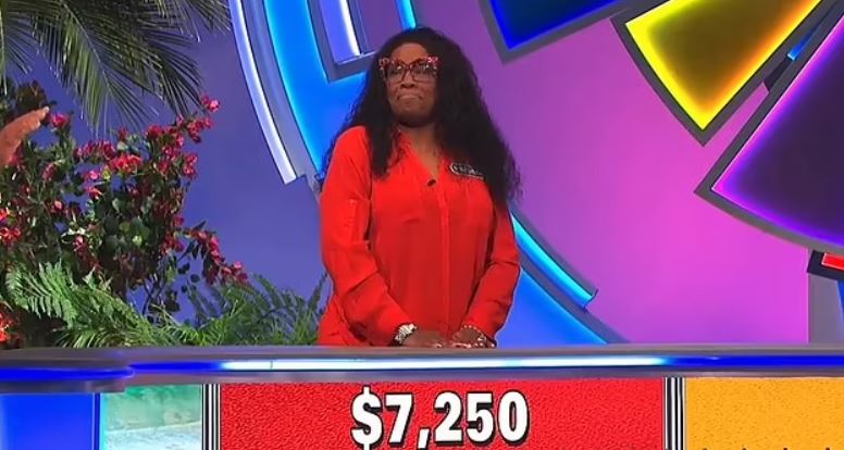 Kimberly Wright's error in the express round cost her over $7,000. Image Credits: Wheel Of FortuneWheel Of Fortune