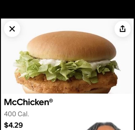 McDonald's fans baffled after spotting McChicken used to cost $1 4
