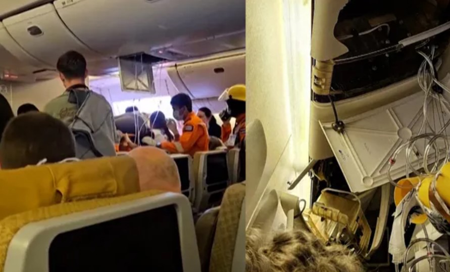 Passenger shared a harrowing experience onboard Singapore Airlines encountering severe turbulence 5