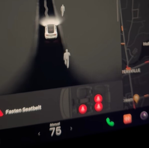 Tesla driver stunned after capturing 'ghots' while driving across cemetery 4