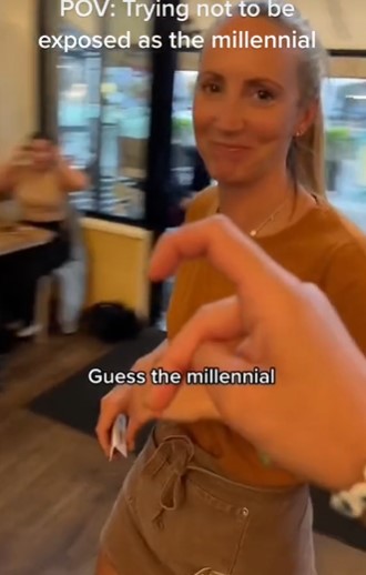 Gen Z sparks debate by using a simple gesture to differentiate from Millennials 6