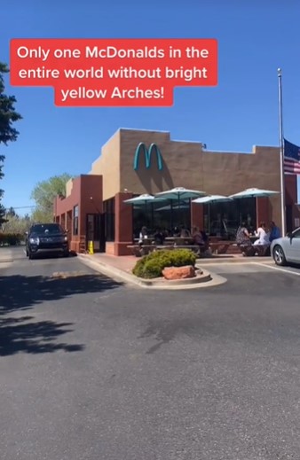 People are just realizing why McDonald's restaurant has turquoise arches 6