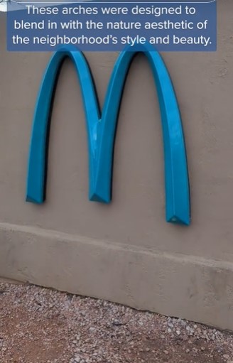 People are just realizing why McDonald's restaurant has turquoise arches 7