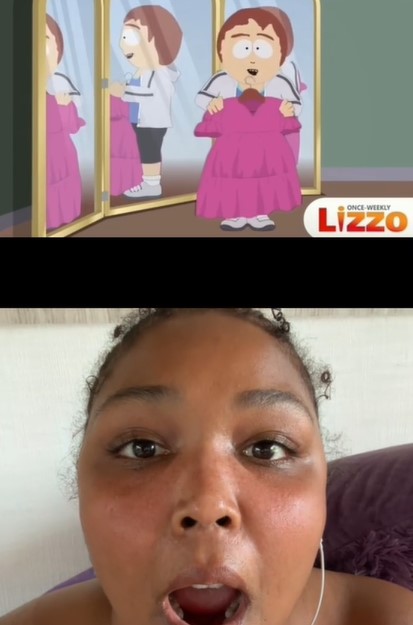 Lizzo response to South Park's 'Ozempic Episode' Joke in viral video 2