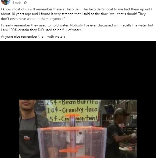 Taco Bell customers puzzled by Mandela Effect. Image Credits: Mandela Effect & Glitches In The Matrix/Facbook