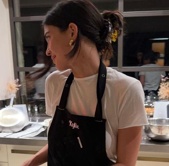 In the Hulu series, Kylie Jenner shared her morning ritual of making breakfast for her two kids. Image Credits: Instagram