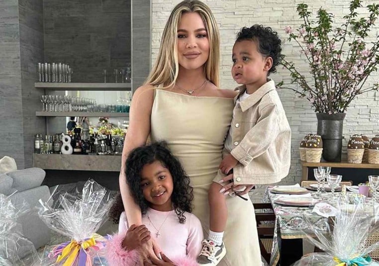 Khloe admits to raising her kids without a live-in nanny, which sparked criticism.  Image Credits: Instagram