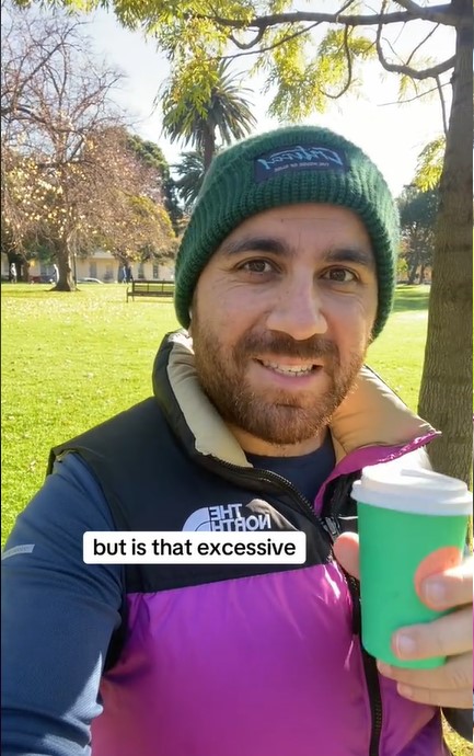 David's TikTok video revealed his disbelief over the exorbitant price. Image Credits: @thebearded86/Tiktok