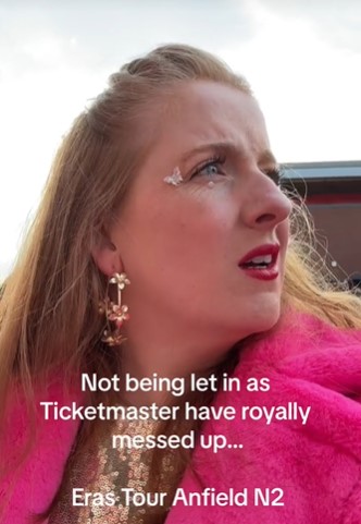 Previous incidents reflect ongoing challenges with Taylor Swift's tour tickets.  Image Credits: @raisingtheregans/Tiktok