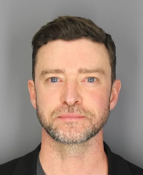 Justin Timberlake arrested for alleged DWI in Sag Harbor.  Image Credits:  @Sag Harbor Police Department