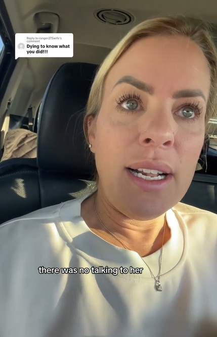Shayla Monnier and her husband encountered an unruly child on a flight from Atlanta to Denver. Image Credits: @shaylamonnier/Tiktok