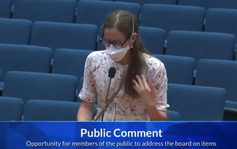 She advocates against mask bans to prevent long COVID consequences. Image Credits: Los Angeles County – Board of Supervisors