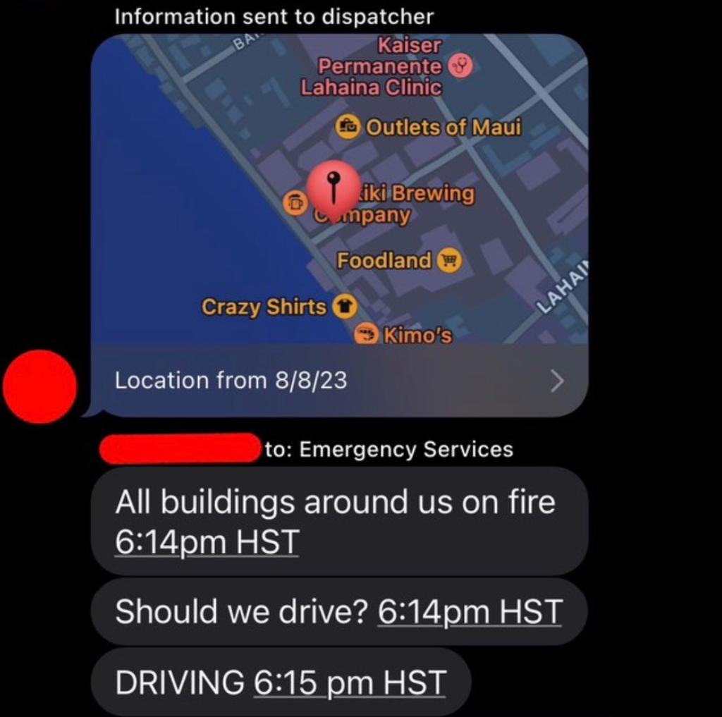 iPhone user shares a hidden feature that saved his loved ones from the Maui fires 3